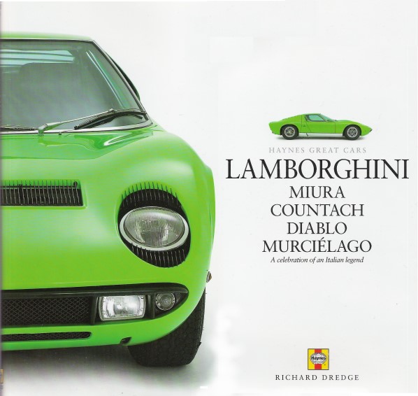 LAMBORGHINI 350GT to DIABLO CAR HISTORY 1963-1998 PHOTO BROCHURE Jalpa Miura+